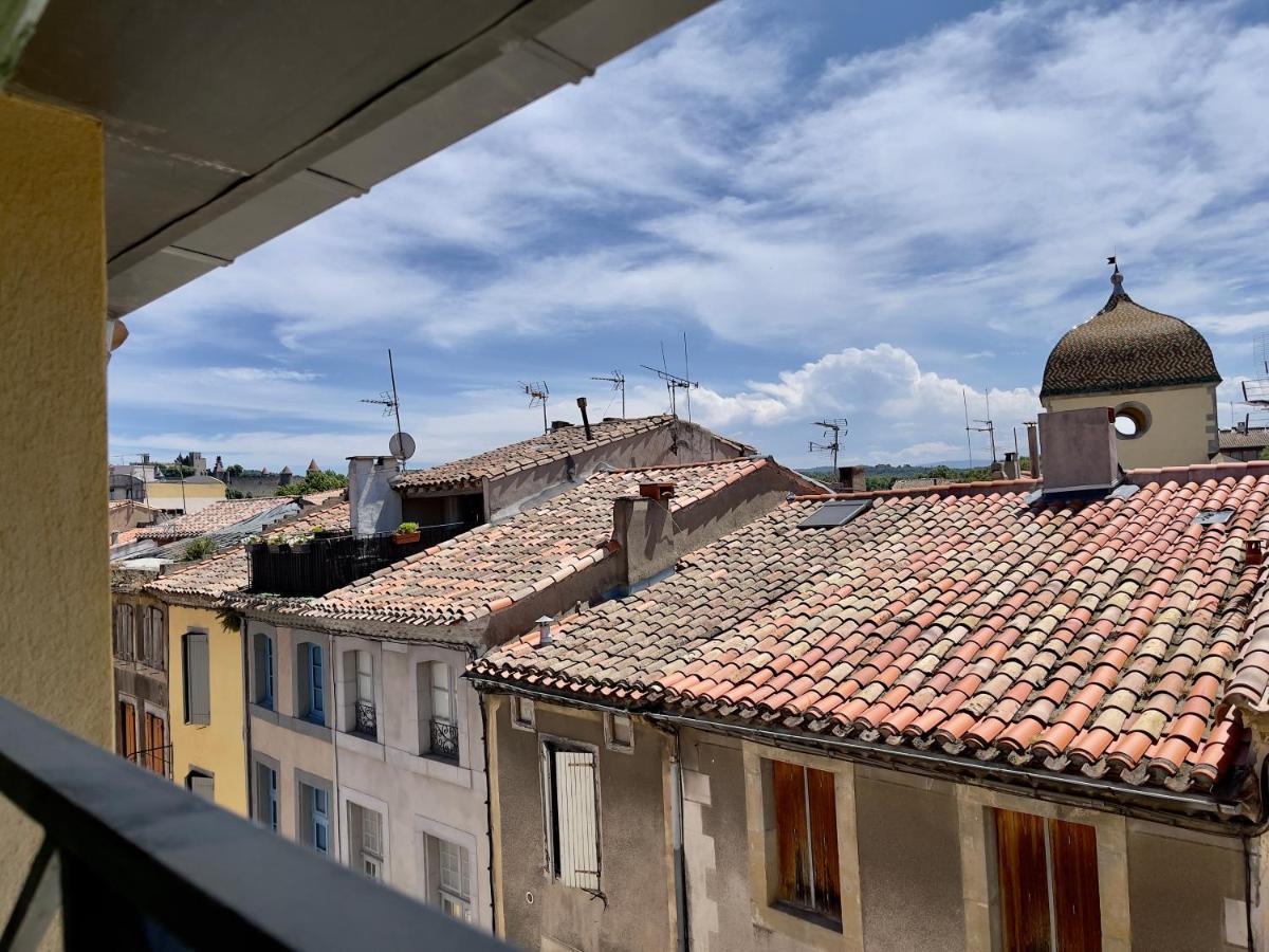 Rooftop N°38 - Rooms Et Studios - Vue Cite Medievale Καρκασόν Εξωτερικό φωτογραφία