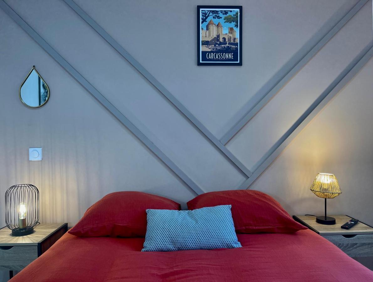Rooftop N°38 - Rooms Et Studios - Vue Cite Medievale Καρκασόν Εξωτερικό φωτογραφία